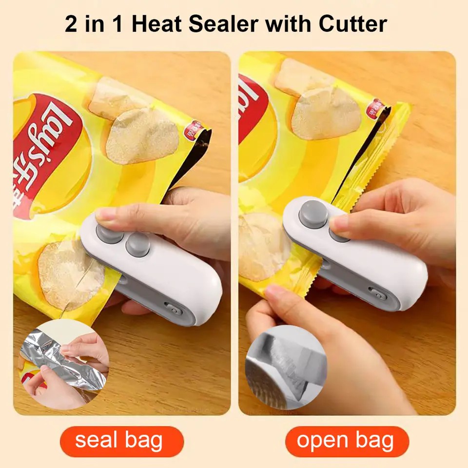 2in1 Plastic Bag Sealing & cutting Machine