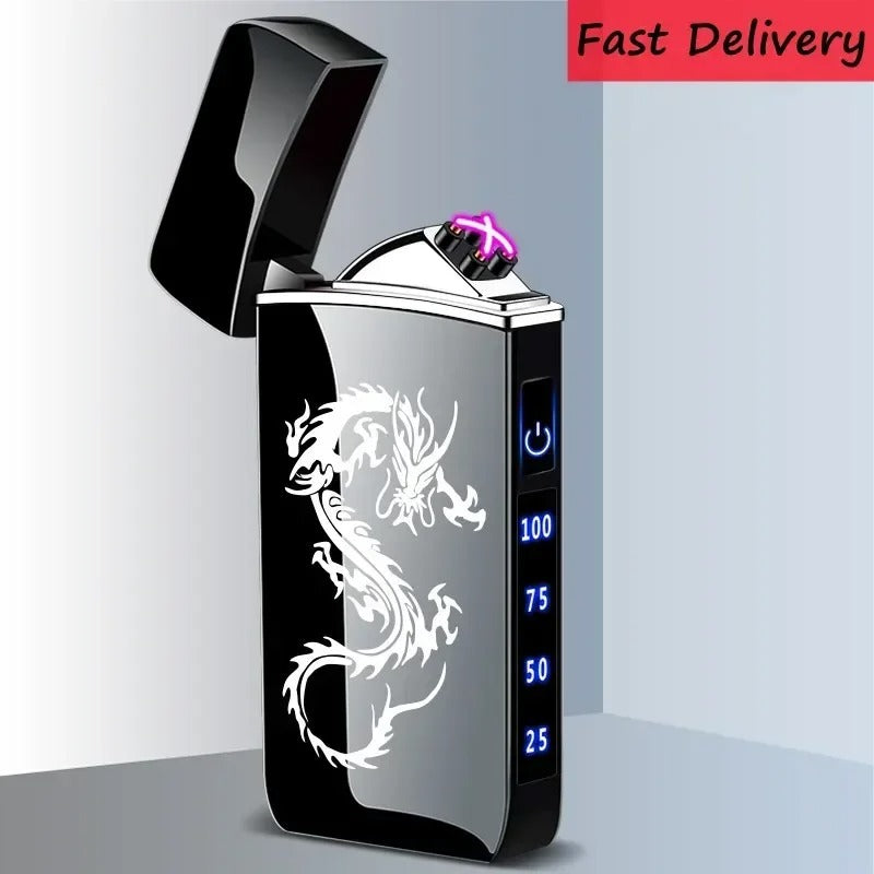 Metal Electric Outdoor Windproof Lighter