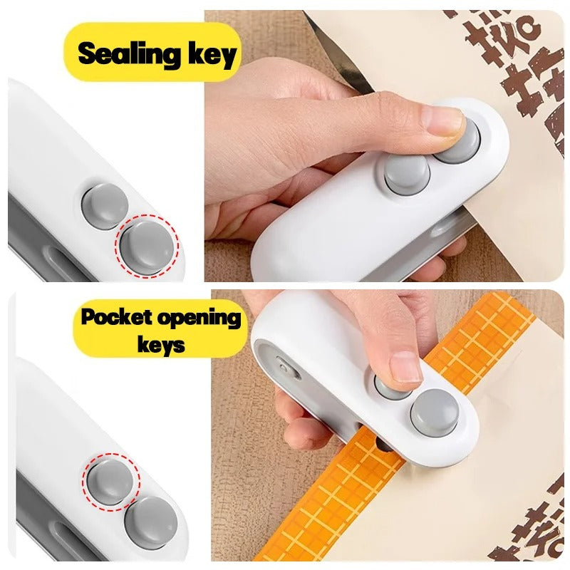 2in1 Plastic Bag Sealing & cutting Machine