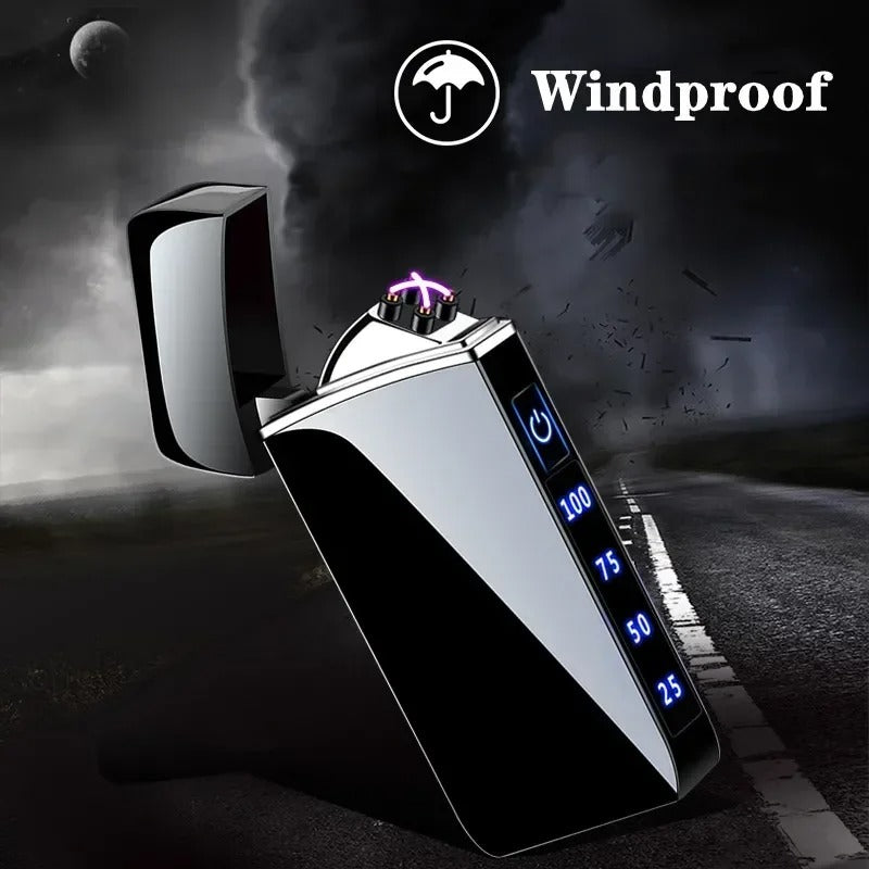 Metal Electric Outdoor Windproof Lighter