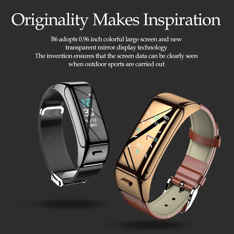 B6 Smart Sports Bracelet Bluetooth smart watch